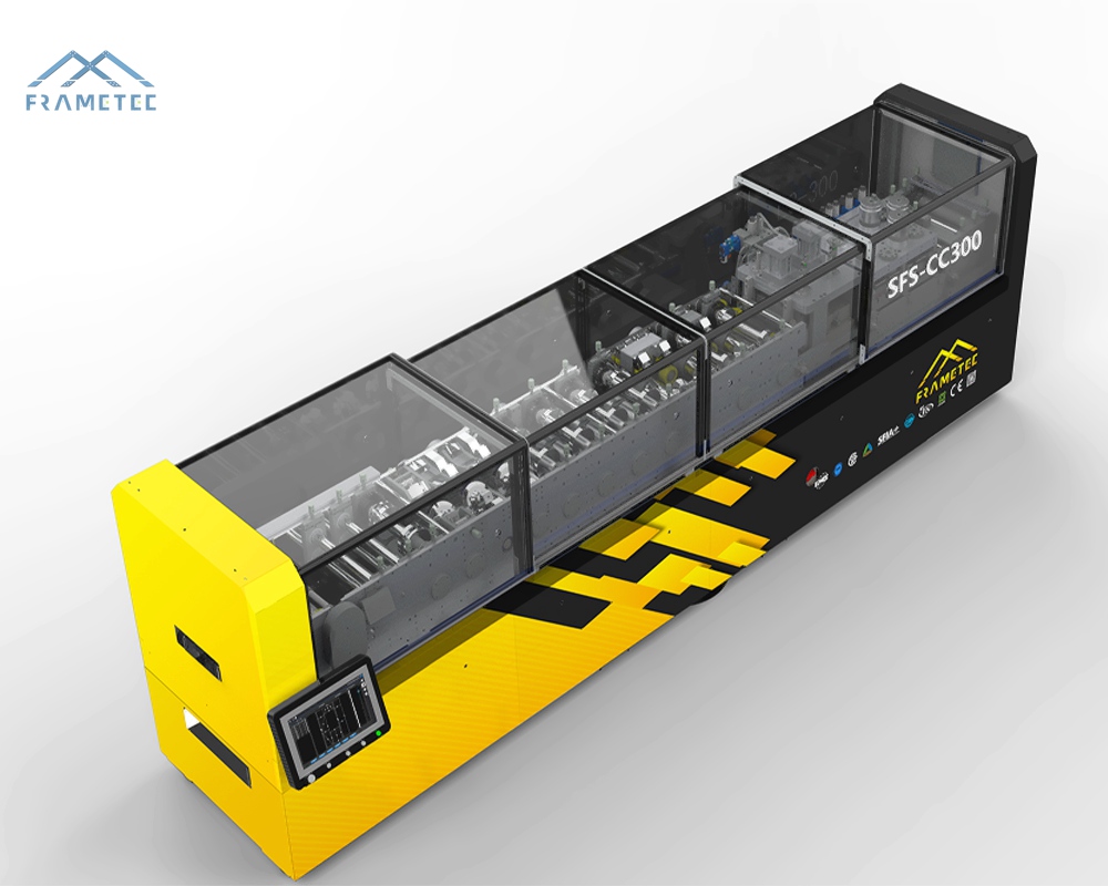 Full Automatic Light Gauge Steel Framing Machine SFS-CC300